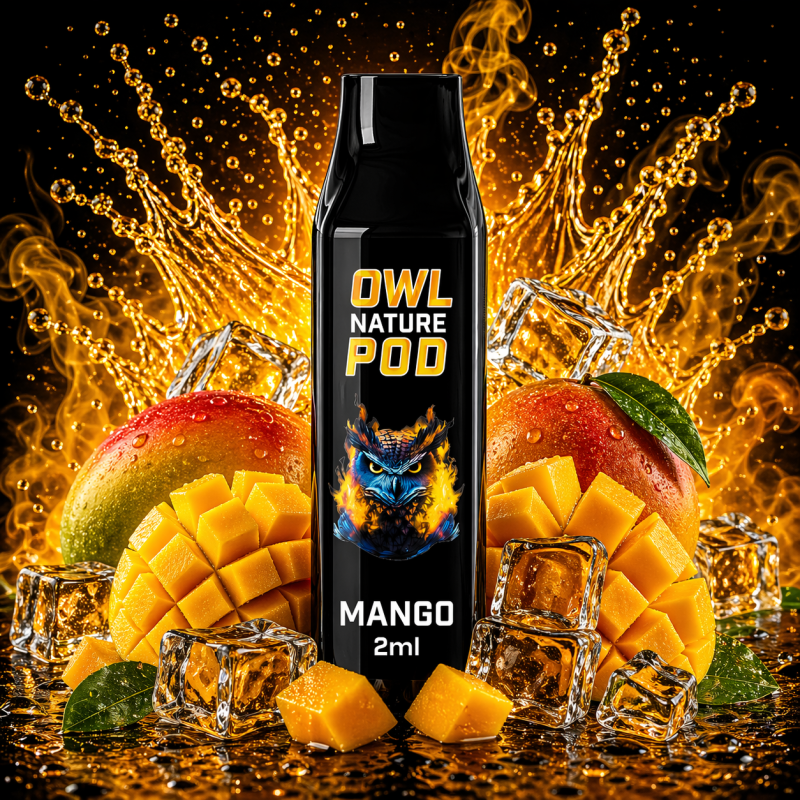Mango Pod - Prefilled Pod 2 ml (Kompatibel mit OWL Nature Pod & Ultrapod) 0 mg