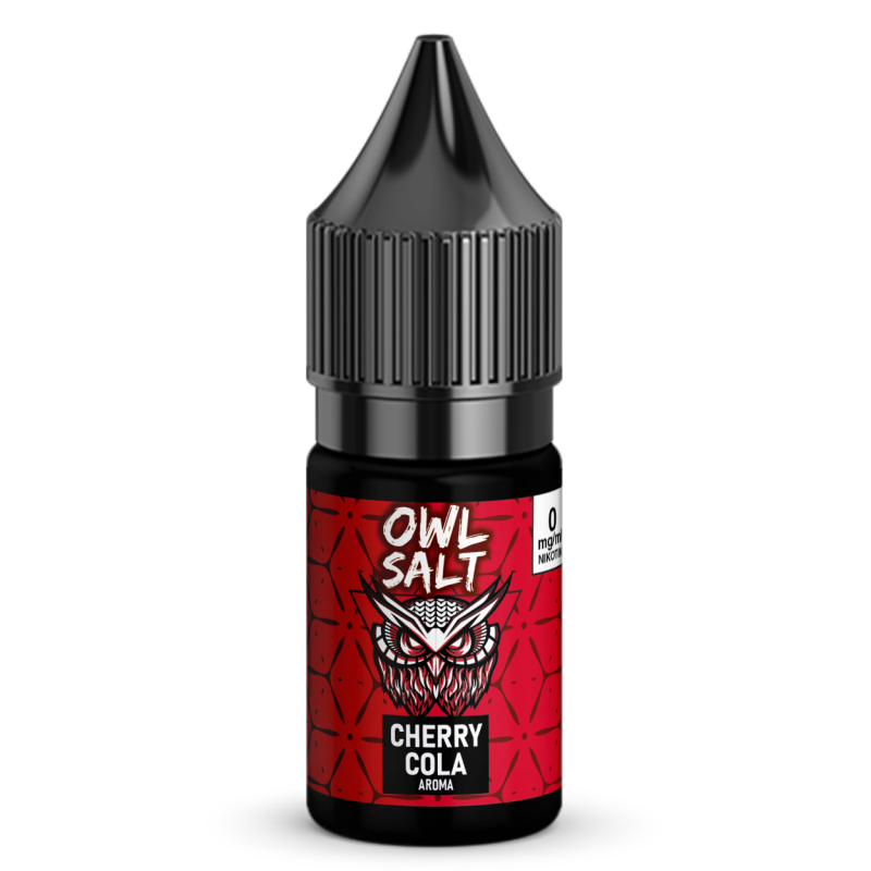 Liquid Cherry Cola Aroma - OWL SALT 10 ml 0 mg
