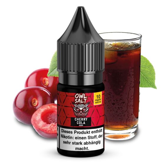 Cherry Cola Liquid | OWL SALT Nikotinsalz 10 ml 10 mg