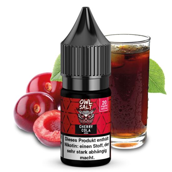 Cherry Cola Liquid | OWL SALT Nikotinsalz 10 ml 20 mg