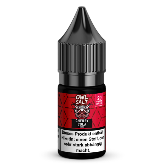 Liquid Cherry Cola Aroma - OWL SALT 10 ml 20 mg