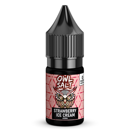 Liquid Strawberry Ice Cream Aroma - OWL SALT 10 ml