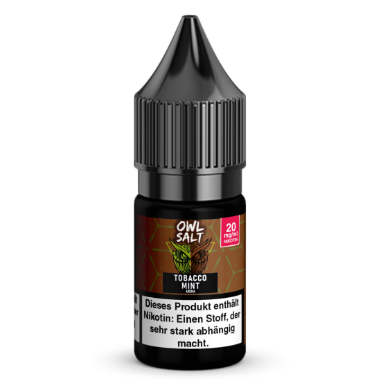 Tobacco Mint Liquid | OWL SALT Nikotinsalz 10 ml 20 mg