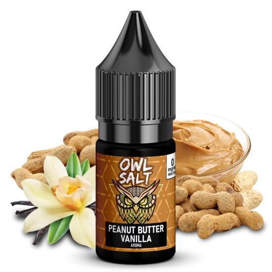 Peanutbutter Vanilla Liquid | OWL SALT Nikotinsalz 10 ml