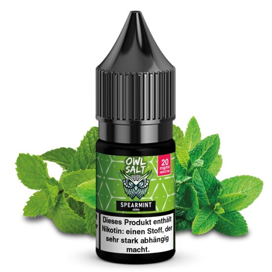Spearmint Liquid | OWL SALT Nikotinsalz 10 ml 20 mg