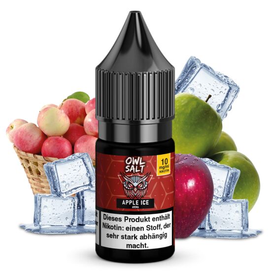Apple Ice Liquid | OWL SALT Nikotinsalz 10 ml 10 mg