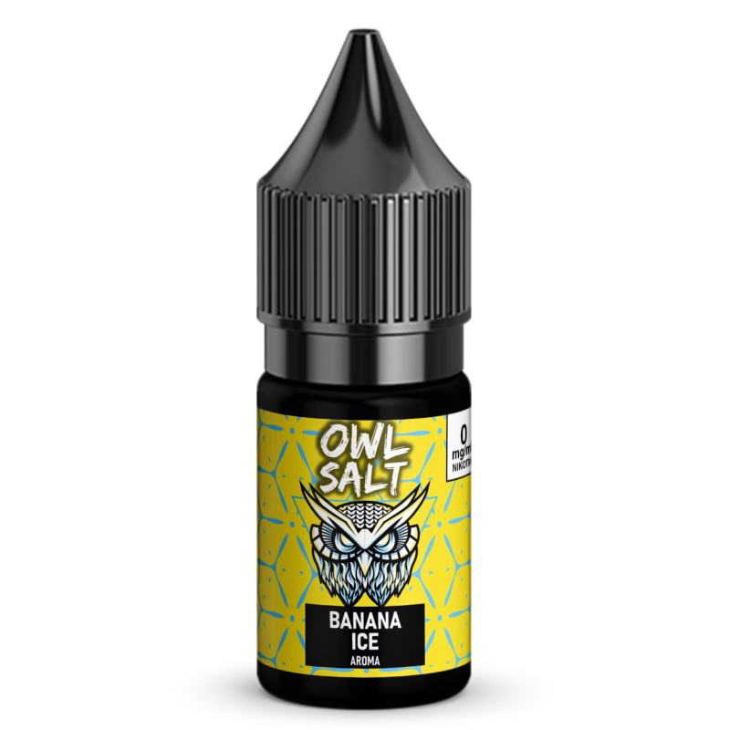 Banana Ice Liquid | OWL SALT Nikotinsalz 10 ml 0 mg