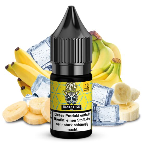 Banana Ice Liquid | OWL SALT Nikotinsalz 10 ml 10 mg