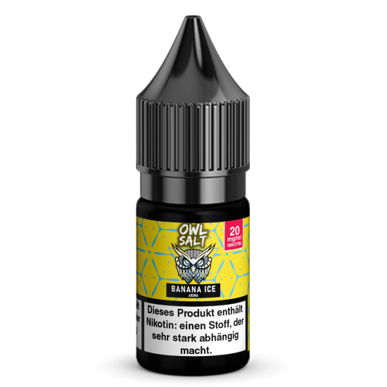 Liquid Banana Ice Aroma - OWL SALT 10 ml 20 mg