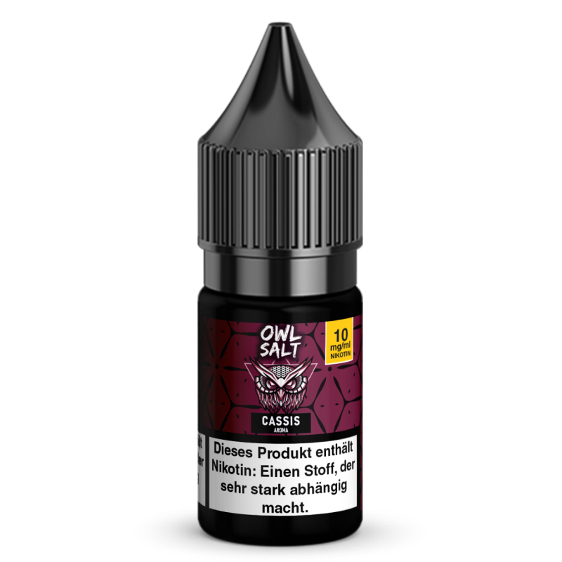 Liquid Cassis Aroma - OWL SALT 10 ml 10 mg
