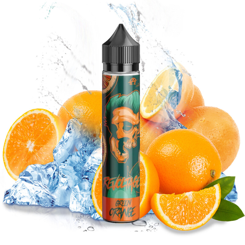 Aroma Orange Longfill - Revoltage Green Orange 15 ml in 75 ml