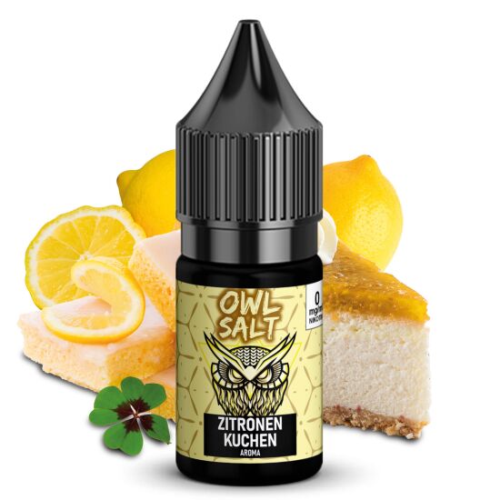 Liquid Zitronenkuchen Aroma - OWL SALT 10 ml