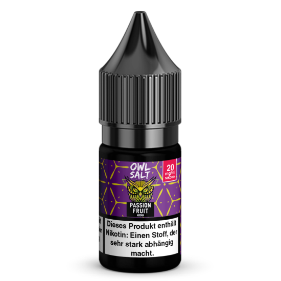 Liquid Passionfruit Aroma - OWL SALT 10 ml 20 mg