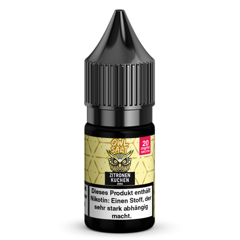 Zitronenkuchen Liquid | OWL SALT Nikotinsalz 10 ml 20 mg
