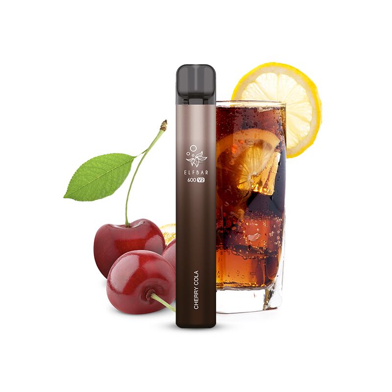 Cherry Cola Elfbar 600 V2 Einweg E-Zigarette CP 20 mg