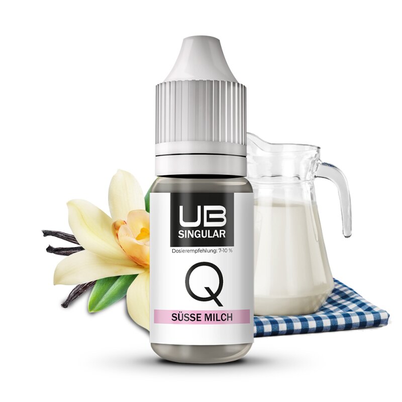 Ultrabio Singular Q - Süße Milch 10 ml Aroma mit Banderole