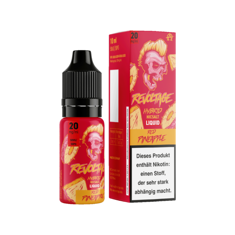Revoltage - Red Pineapple E-Zigaretten Liquid 10ml 20mg