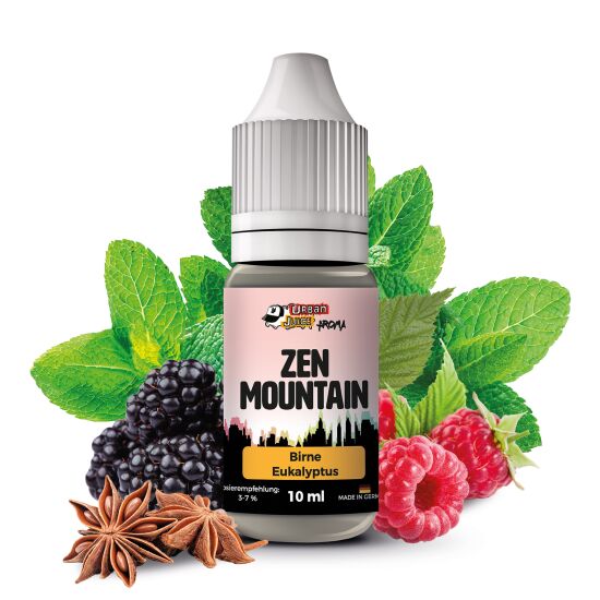 Aroma Beeren Anis Minze - Urban Juice Zen Mountain 10 ml...