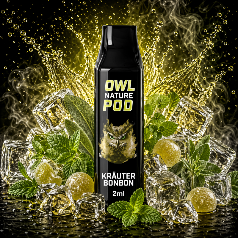 OWL Nature Pod Kräuterbonbon Geschmack 2ml 0 mg