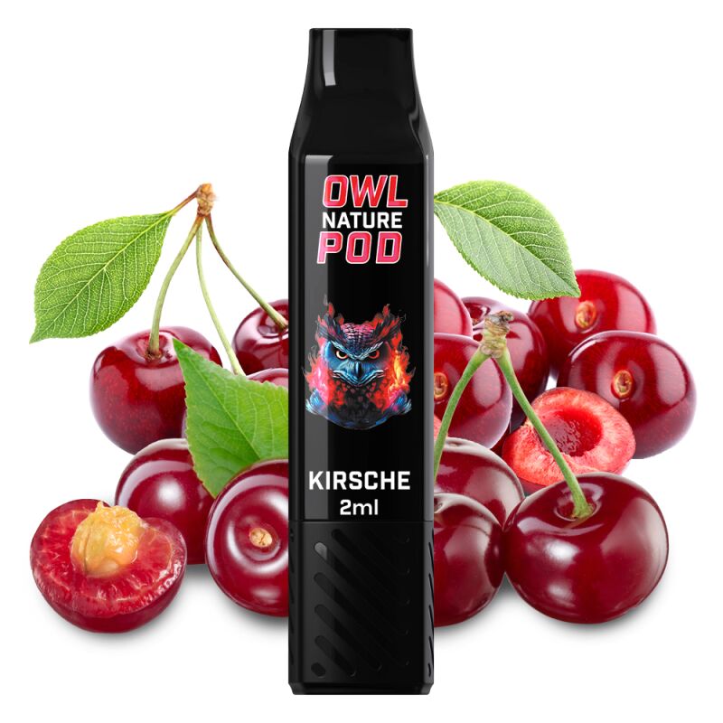OWL Nature Pod Starterset Tankeinheit inkl. Batterie Kirsche 0 mg