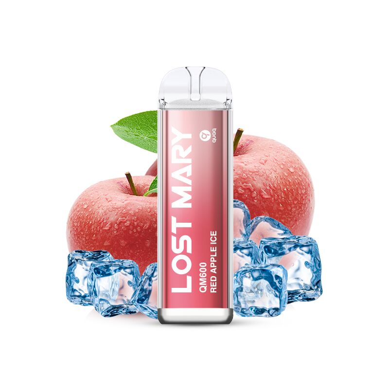 Lost Mary Red Apple Ice QM600 Einweg E-Zigarette 20 mg