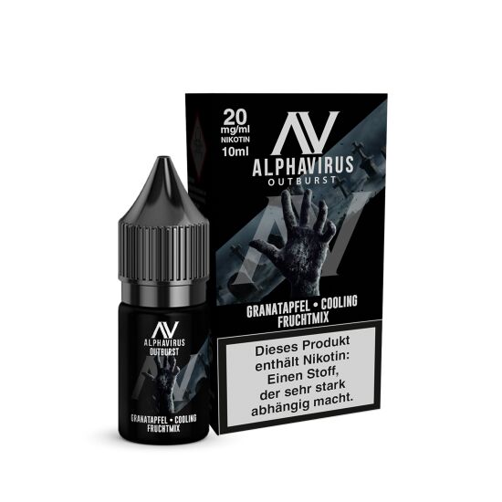 Liquid Drachenfrucht Granatapfel - Alphavirus 3 Outburst