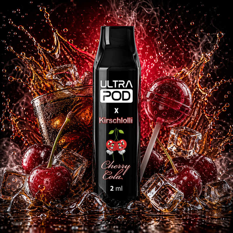 Cherry Cola Pod - Prefilled Pod 2 ml (Kompatibel mit OWL Nature Pod & Ultrapod) 20 mg