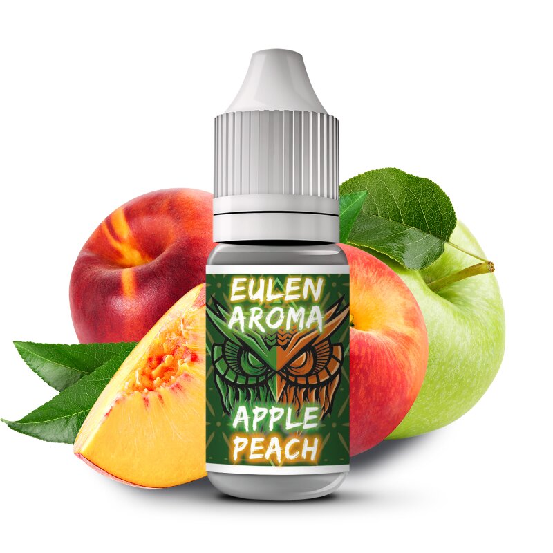 Apple Peach Aroma E-Zigarette Eulen Aroma 10 ml