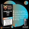Peach Ice Pod | Prefilled Pod 2 ml (OWL SALT Style) 0 mg
