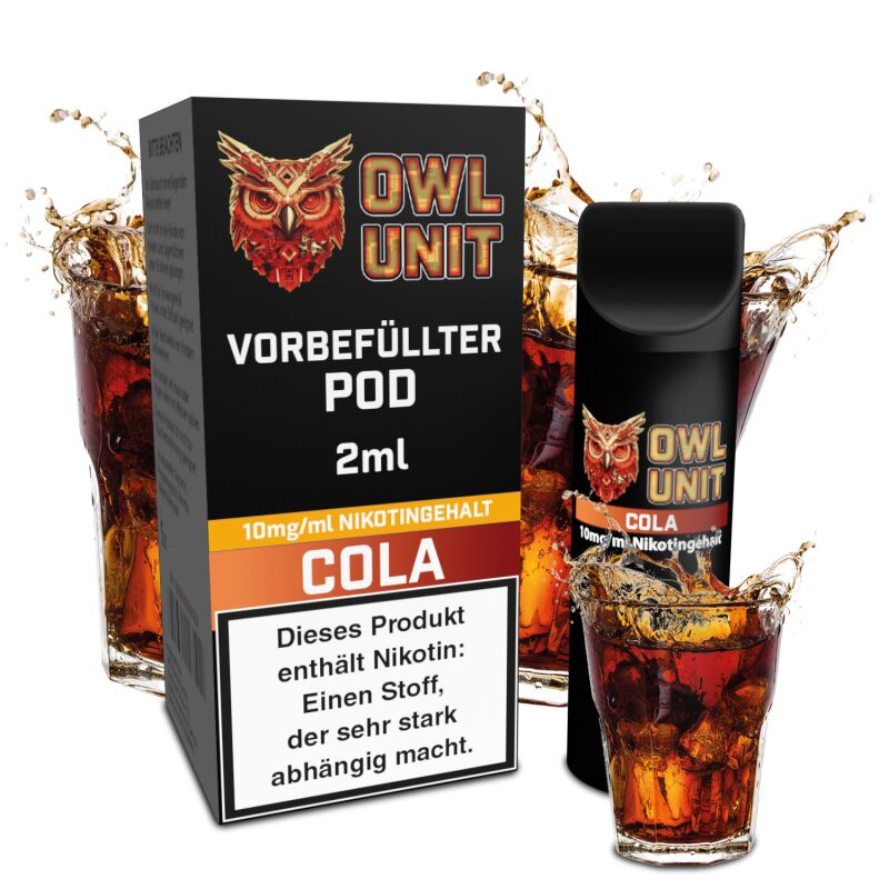 OWL Unit Tankeinheit Podsystem Cola 2 ml 10 mg