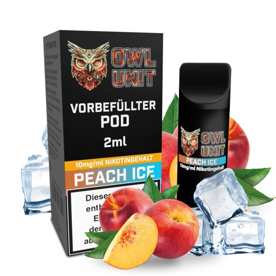 OWL Unit Tankeinheit Podsystem Peach Ice 2 ml 10 mg