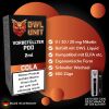 Cola Pod | Prefilled Pod 2 ml (OWL SALT Style) OWL Unit