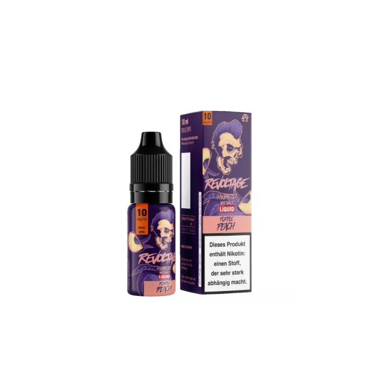 Revoltage - Purple Peach E-Zigaretten Liquid 10ml 10mg