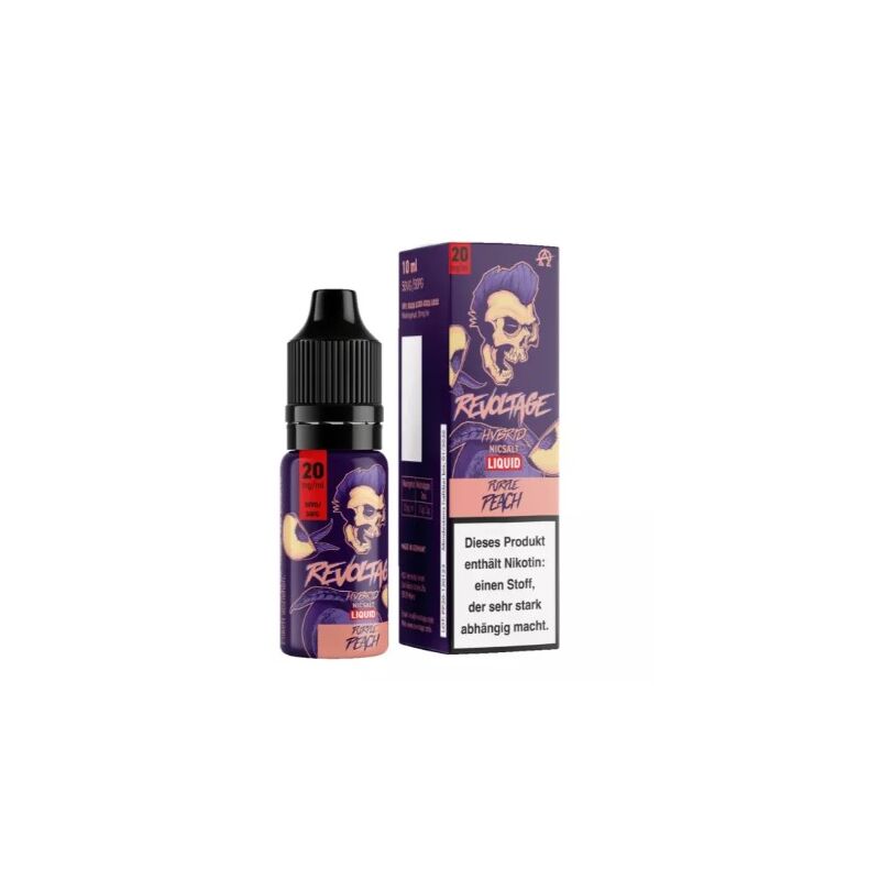 Revoltage - Purple Peach E-Zigaretten Liquid 10ml 20mg