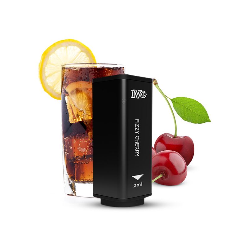 IVG 2400 4 Pod System Prefilled Pod 20mg Fizzy Cherry 20mg