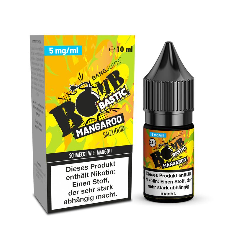 Bang Juice - BOMBBASTIC - Mangaroo Liquid 10 ml 5 mg
