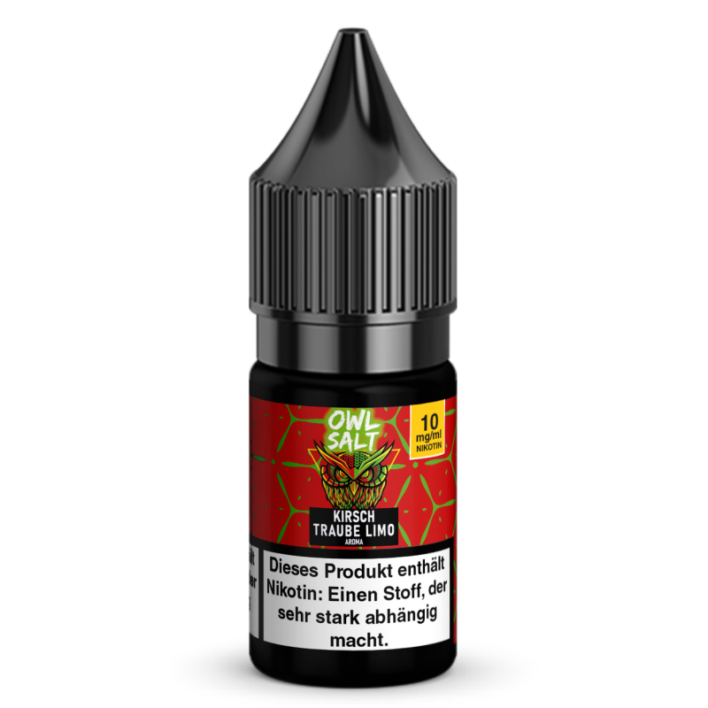 Kirsch Traube Limo Liquid | OWL SALT Nikotinsalz 10 ml 10 mg