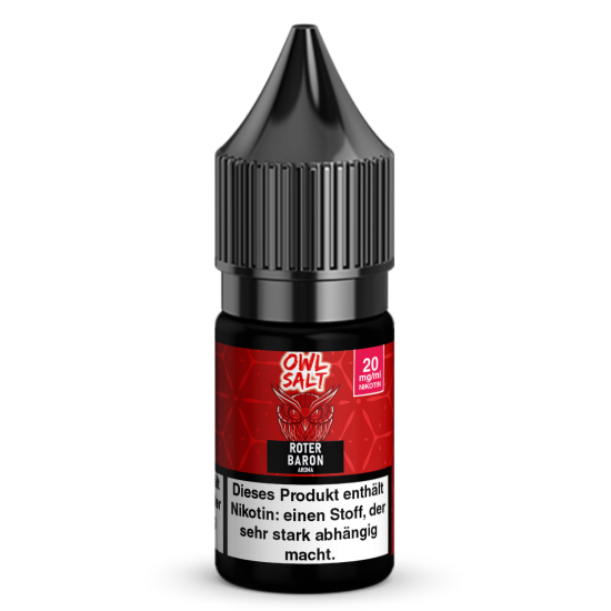Roter Baron Liquid | OWL SALT Nikotinsalz 10 ml 20 mg