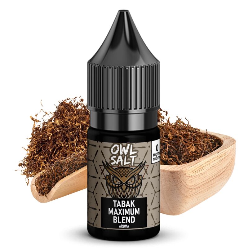 Liquid Tabak Maximum Blend Aroma - OWL SALT 10 ml