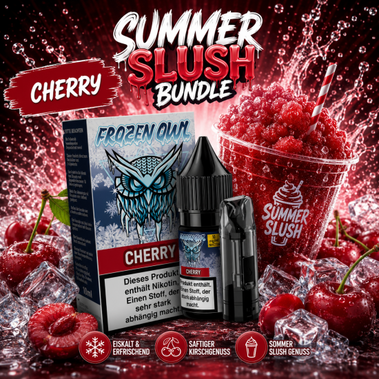 Frozen OWL Bundle Nikotinsalz Liquid 10 ml inkl. CUCO...
