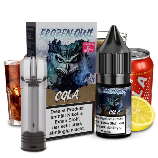 Frozen OWL Bundle Cola Nikotinsalz Liquid 10 ml 20 mg...