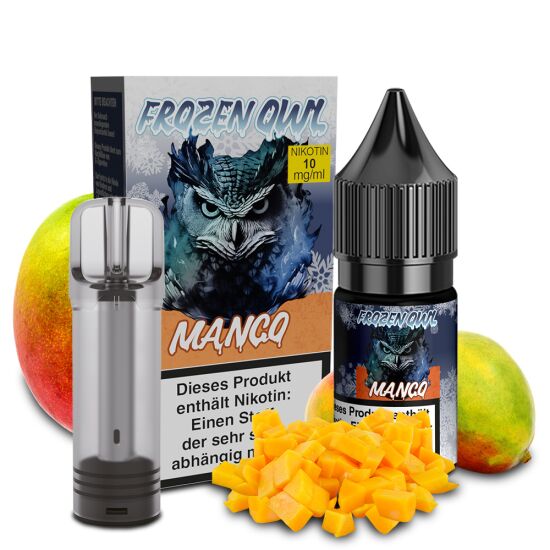 Frozen OWL Bundle Mango Nikotinsalz Liquid 10 ml 10 mg...