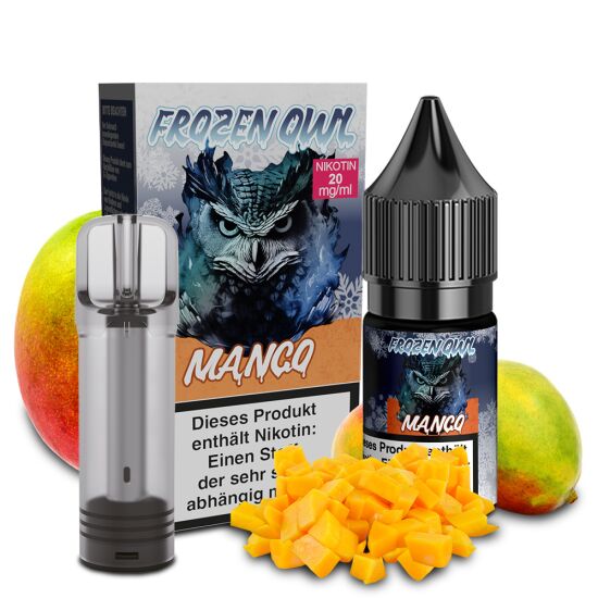 Frozen OWL Bundle Mango Nikotinsalz Liquid 10 ml 20 mg...