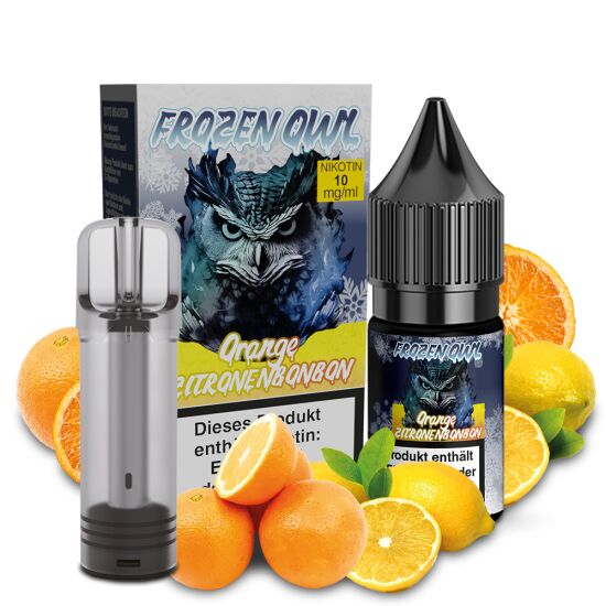 Frozen OWL Bundle Orange Zitronenbonbon Nikotinsalz...