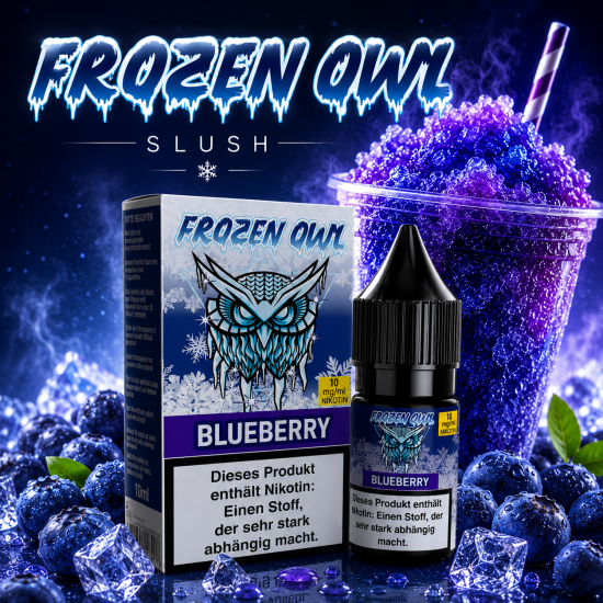 Liquid Blueberry Aroma - Frozen OWL 10 ml