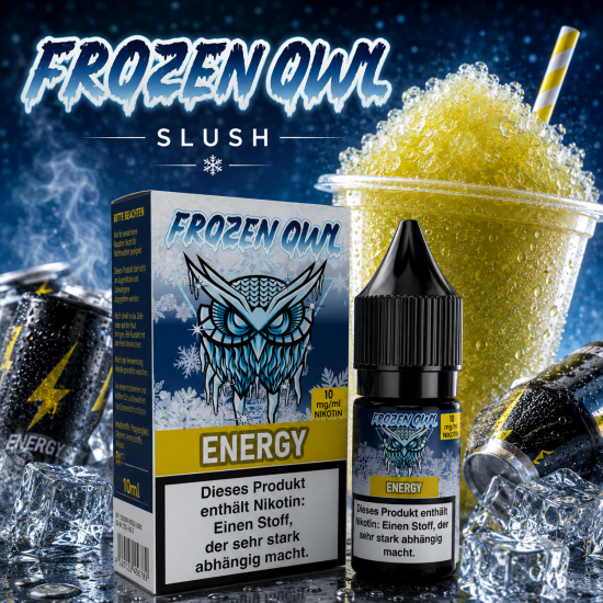 Liquid Energy Aroma - Frozen OWL Nikotinsalzliquid 10 ml