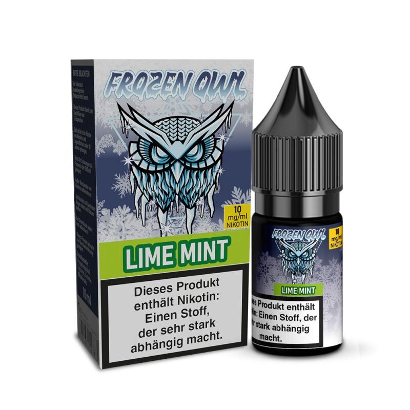 Liquid Lime Mint Aroma - Frozen OWL 10 ml 10 mg