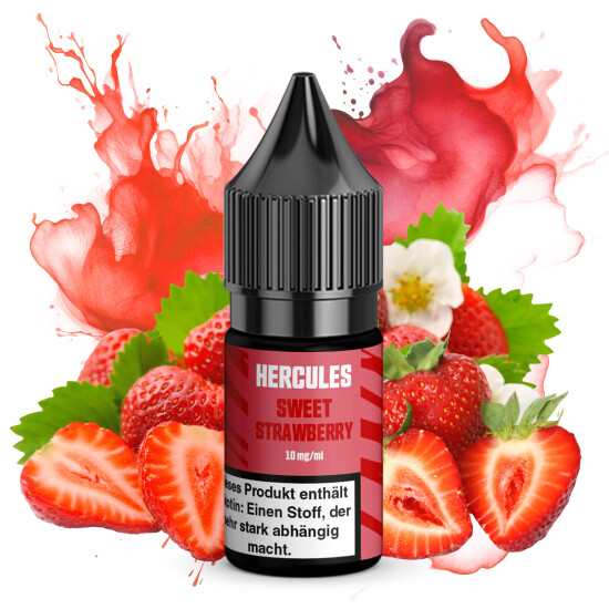 Liquid Erdbeere Aroma - Hercules Sweet Strawberry 10 ml