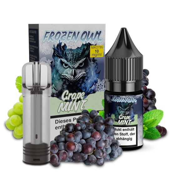 Frozen OWL Bundle Nikotinsalz Liquid 10 ml inkl. CUCO...