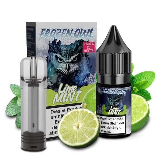 Frozen OWL Bundle Nikotinsalz Liquid 10 ml inkl. CUCO...